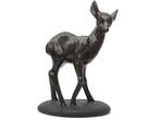 Vintage gipsen bambi-beeld in art deco stijl, Ophalen of Verzenden, Zo goed als nieuw, Dier