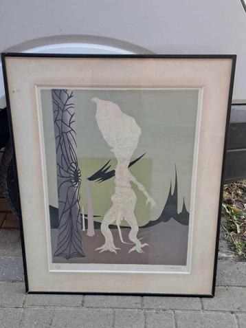 lithographie signe felix labisse beschikbaar voor biedingen