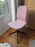 Chaise de bureau confortable – IKEA LANGFJÄLL, Ophalen, Gebruikt, Roze, Bureaustoel