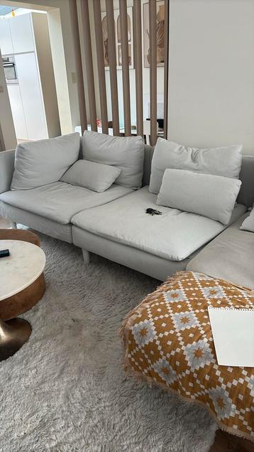 Ikea soderham zetel. 3- 1zits en long chair. beschikbaar voor biedingen