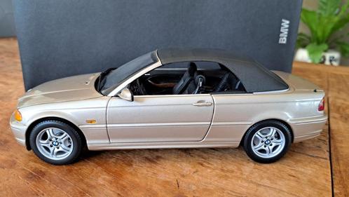 BMW 3 Series e46 Cabrio Champagne 1:18 Dealer Pack Kyosho, Hobby en Vrije tijd, Modelauto's | 1:18, Nieuw, Auto, Kyosho, Ophalen of Verzenden