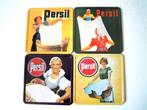 8 Vintage onderleggers met retro Persil reclame, Verzamelen, Verzenden, Huis en Inrichting