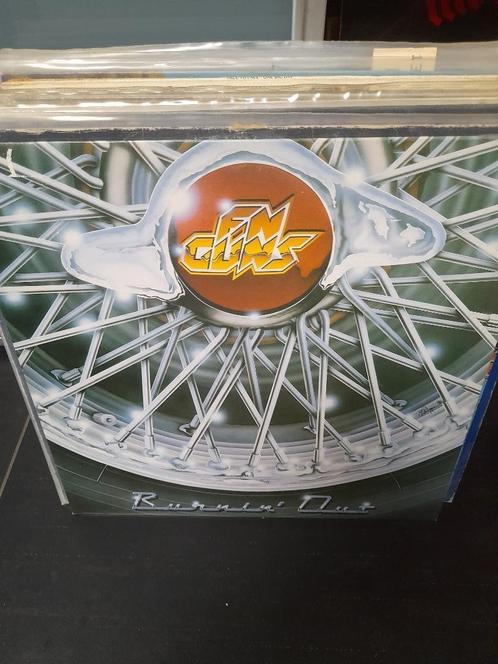 lp - fn guns - burnin out, Cd's en Dvd's, Vinyl | Hardrock en Metal, Gebruikt, Ophalen of Verzenden