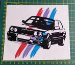 Sticker Groot BMW M3 E30, Collections, Autocollants, Enlèvement ou Envoi