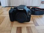 Canon 550D met oplader en flash, statief, draagtas, Audio, Tv en Foto, Fotocamera's Digitaal, Ophalen, Gebruikt, Spiegelreflex