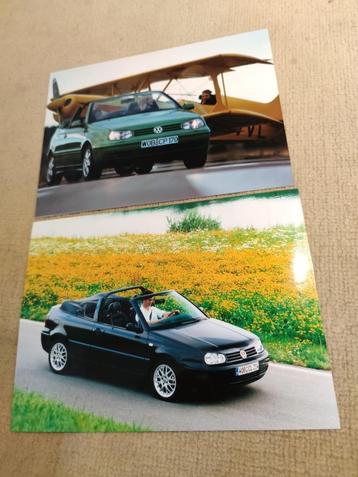 officieele persfoto's van vw Golf 4 Cabrio beschikbaar voor biedingen