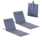 Lot de 2 Matelas de Plage - set 2 ligmatten strand, Ophalen of Verzenden, Zo goed als nieuw, Verstelbaar