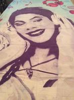 Te koop dekbedovertrek + fleece voor 1pers, Enlèvement ou Envoi, Autres couleurs, Housse de couette, Comme neuf