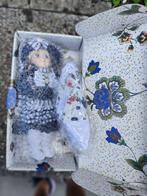 Poupée ancienne en porcelaine + boite, Ophalen, Nieuw, Pop