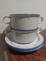 Vintage soepkommetjes met bijhorende ondertas, Enlèvement