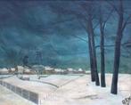 Peinture Brys / B.Rys, paysage d'hiver, Enlèvement ou Envoi