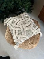 Boho kussen, Huis en Inrichting, Ophalen of Verzenden, Zo goed als nieuw, Wit