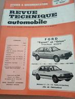revue technique ford escort Mk3 essence de 1980-1984 + XR3, Enlèvement ou Envoi