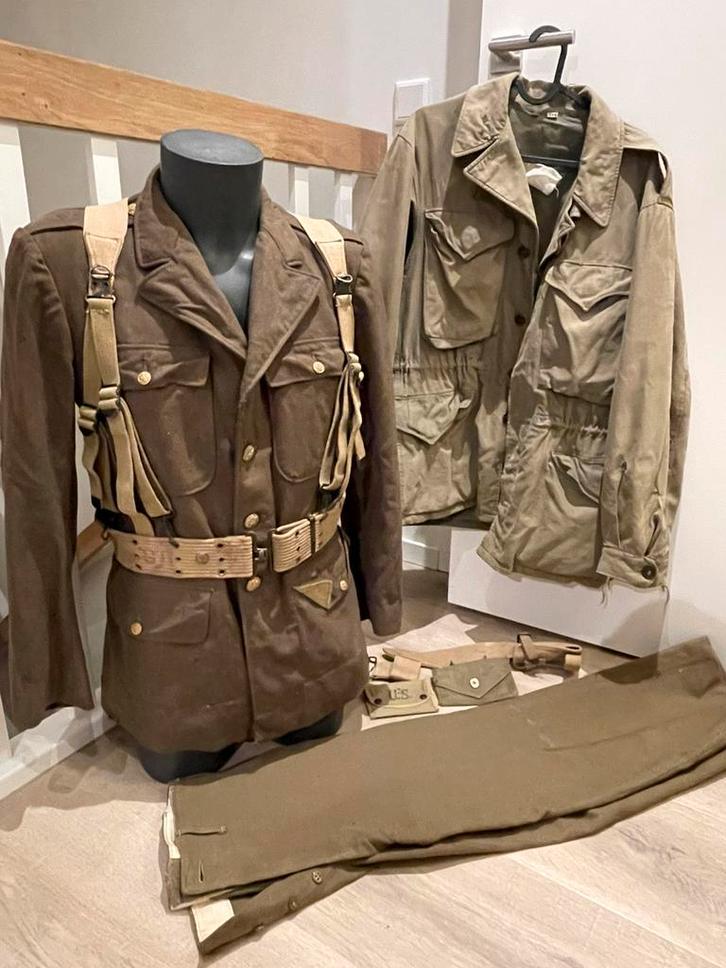 ‼️Ww2 US uniform ‼️BODEMPRIJSJE‼️, Verzamelen, Militaria | Tweede Wereldoorlog, Ophalen of Verzenden