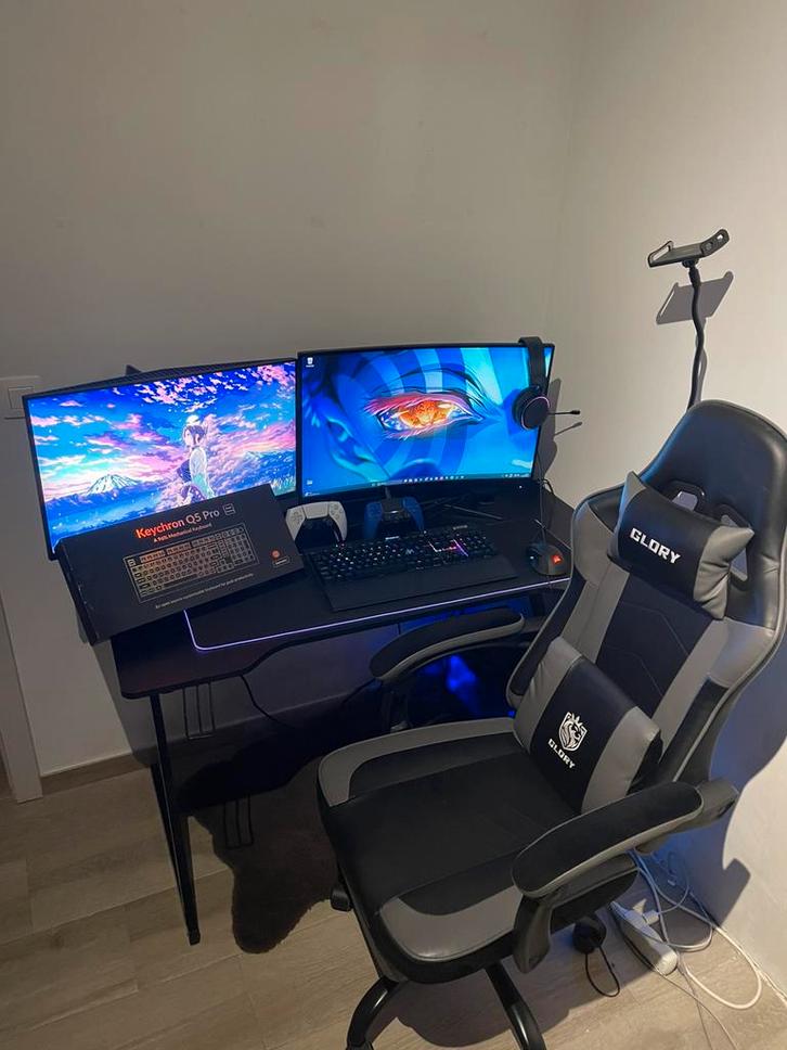 Volledige gaming setup!, Games en Spelcomputers, Games | Pc, Zo goed als nieuw, Ophalen