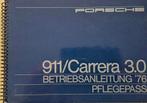 Porsche 911,  Carrera 3.0 ongebruikt instructieboekje 1976., Auto diversen, Handleidingen en Instructieboekjes, Ophalen of Verzenden