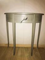 halfrond muurtafeltje, Huis en Inrichting, Tafels | Sidetables, Ophalen, 50 tot 100 cm, Overige vormen, 25 tot 50 cm