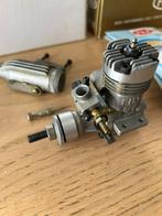 Fuji 15 IV SBB R/C nitro model motor 2,5 cc + uitlaat, Ophalen of Verzenden, Gebruikt, Nitro