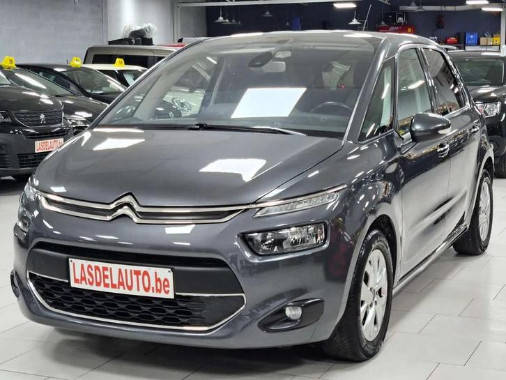 Citroën C4 Picasso 1.2i CAMERA Sensors Bi-Zone Cruise Blue, Autos, Citroën, Entreprise, Achat, C4 (Grand) Picasso, ABS, Caméra de recul
