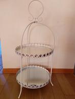 Bijzettafel met weerspiegelende oppervlakken, Ophalen, Metaal of Aluminium, Zo goed als nieuw, 60 cm of meer