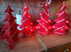 Mooie felrode kerstbomen en sterren, Diversen, Kerst, Ophalen of Verzenden, Zo goed als nieuw