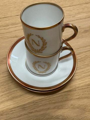 Bavaria 2 espressotasjes met schaaltje (genummerd) beschikbaar voor biedingen