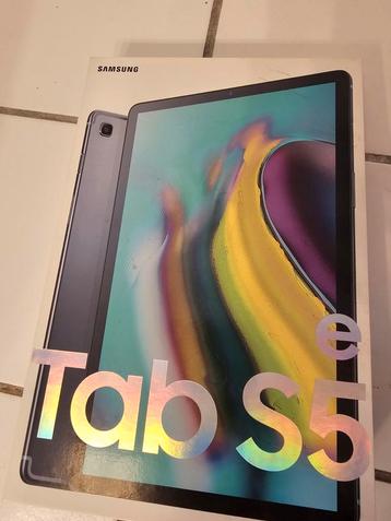 Tablette Samsung Tab S5e comme neuve