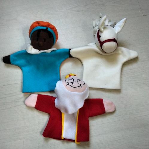 sinterklaas handpop zwarte Piet handpop poppenkastpoppen, Diversen, Sinterklaas, Gebruikt, Ophalen of Verzenden