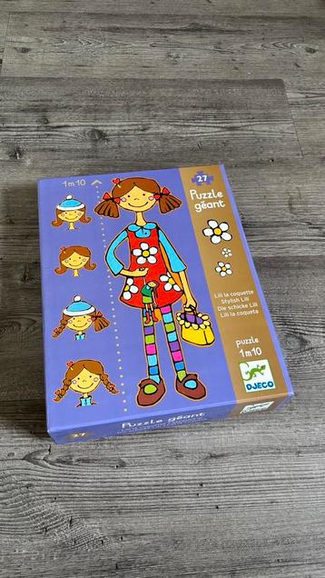 Djeco reuzenpuzzel beschikbaar voor biedingen