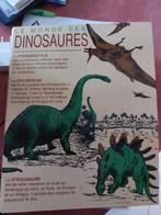 Fiches Animaux dont dinosaures + farde, Ophalen, Zo goed als nieuw, Le Soir