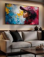 Uniek XXL Glasschilderij | Colors of Youth - 5 sizes, Oorspronkelijke maker, Verzenden, Nieuw, 125 cm of meer