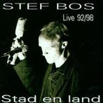 Stef Bos – Stad En Land - Live 92/98, CD & DVD, CD | Néerlandophone, Comme neuf, Enlèvement ou Envoi, Chanson réaliste ou Smartlap