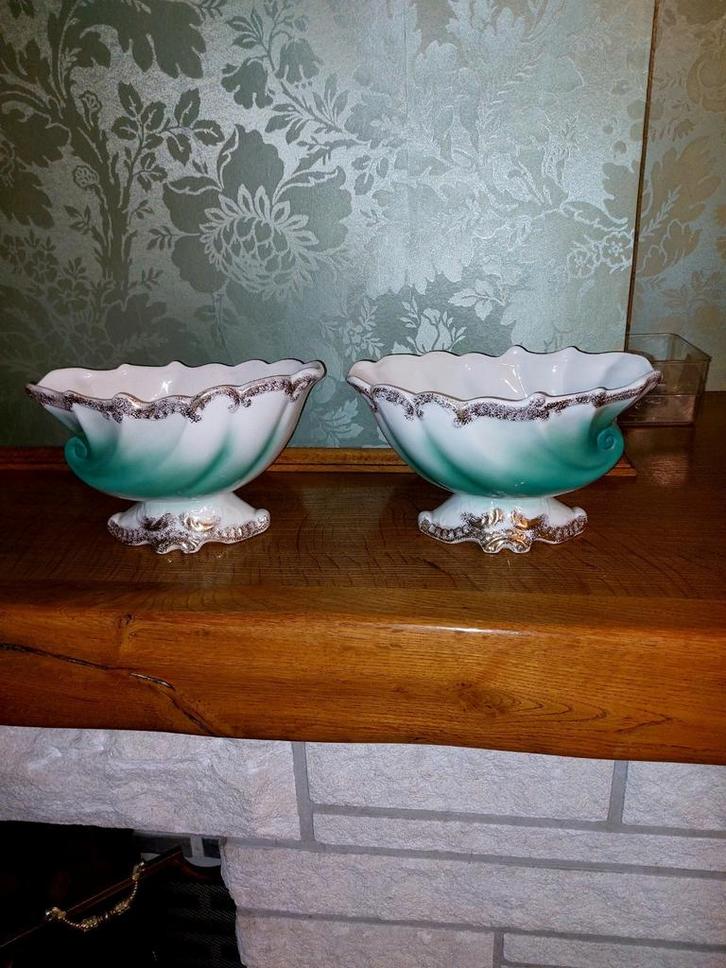 2 pots décoratif porcelaine royale, Antiek en Kunst, Antiek | Porselein, Ophalen