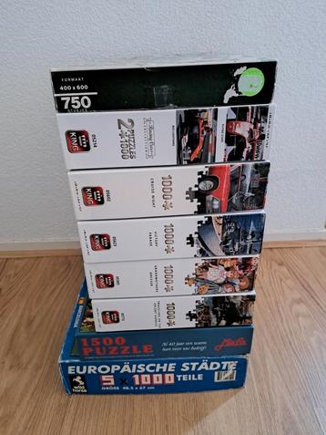 Diversen puzzels  beschikbaar voor biedingen