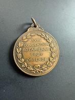 Rotary medaillon: XVII Convention Rotarienne 1927 Ostende, Ophalen of Verzenden