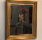 pastel henri de groux Henri DE GROUX  pastel Dante, Ophalen of Verzenden