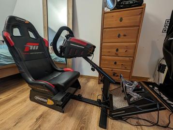 Playseat, Thrustmaster TS-XW, Sparco Wheel & T-LCM pedalen