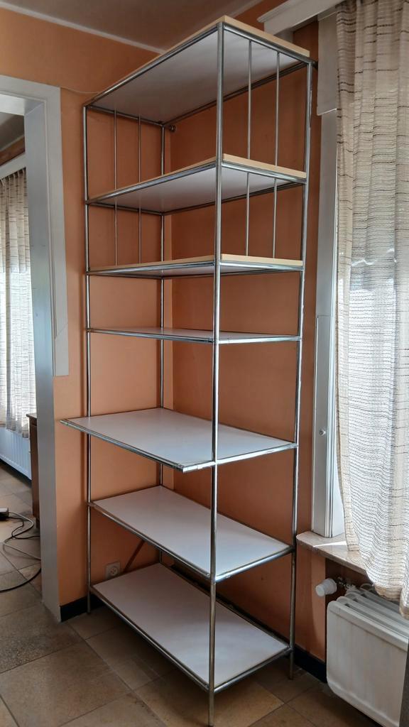 Vintage Abstracta-planken, Poul Cadovius, 1960, Huis en Inrichting, Kasten | Stellingkasten, Gebruikt, Ophalen