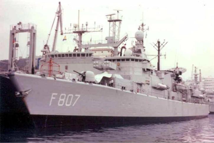 Crest HNLMS F807 Kortenaer Marine, Verzamelen, Militaria | Algemeen, Marine, Embleem of Badge, Ophalen of Verzenden