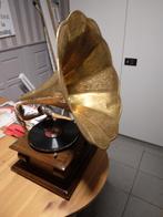 Oude his master voice grammofoon, Ophalen