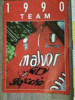 Poster folder 1990 team malvor sidi bottecchia, Ophalen of Verzenden