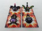 Lot van 4 Bakugan Darkus, Verzamelen, Poppetjes en Figuurtjes, Ophalen of Verzenden, Gebruikt
