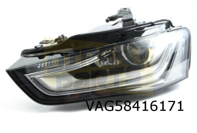Audi A4 (4/12-) koplamp Links (Bi-Xe / met actieve bochtverl, Auto-onderdelen, Verlichting, Audi, Nieuw, Verzenden