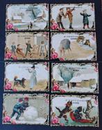 Chromo's Au corset gracieux Gent, Gebruikt, Ophalen of Verzenden, Voor 1940, Prent