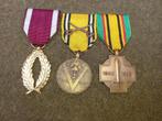 Wo2 lot van 3 Belgische medailles, Verzamelen, Ophalen of Verzenden, Lintje, Medaille of Wings