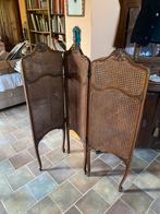 Ancien paravent  canage vintage deco brocante  antiquités, Antiek en Kunst, Antiek | Meubels | Kasten, Ophalen
