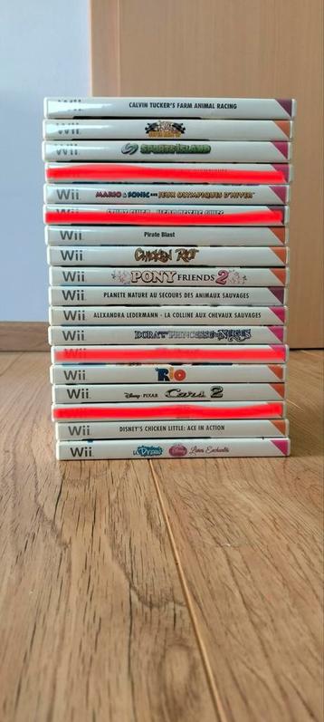 Wii-spelset met accessoires  beschikbaar voor biedingen