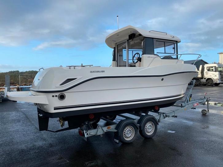 Bateau Quicksilver 690 Arvor, Watersport en Boten, Motorboten en Motorjachten, Gebruikt, Overige materialen, 6 tot 9 meter, Diesel