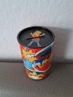 Spaarpot in blik the Simpsons, Verzamelen, Ophalen of Verzenden