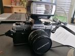 Olympus OM 10+lens, Audio, Tv en Foto, Ophalen, Zo goed als nieuw, Spiegelreflex, Olympus